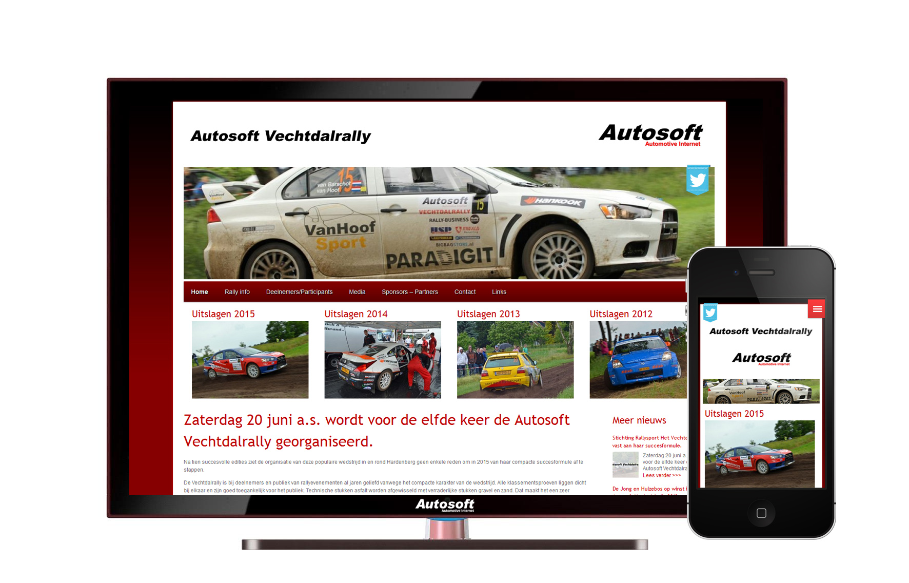 Vechtdal-Rallye - AutoWebsite Business Diablo