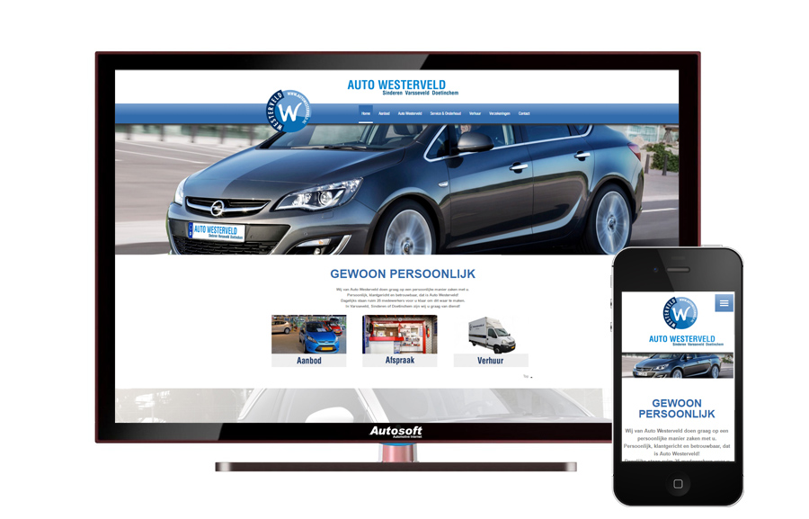 Westerveld - مستكشف AutoWebsite Premium
