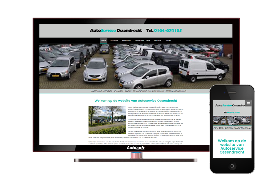 Serivisy fiara Ossendrecht - AutoWebsite Business Explorer