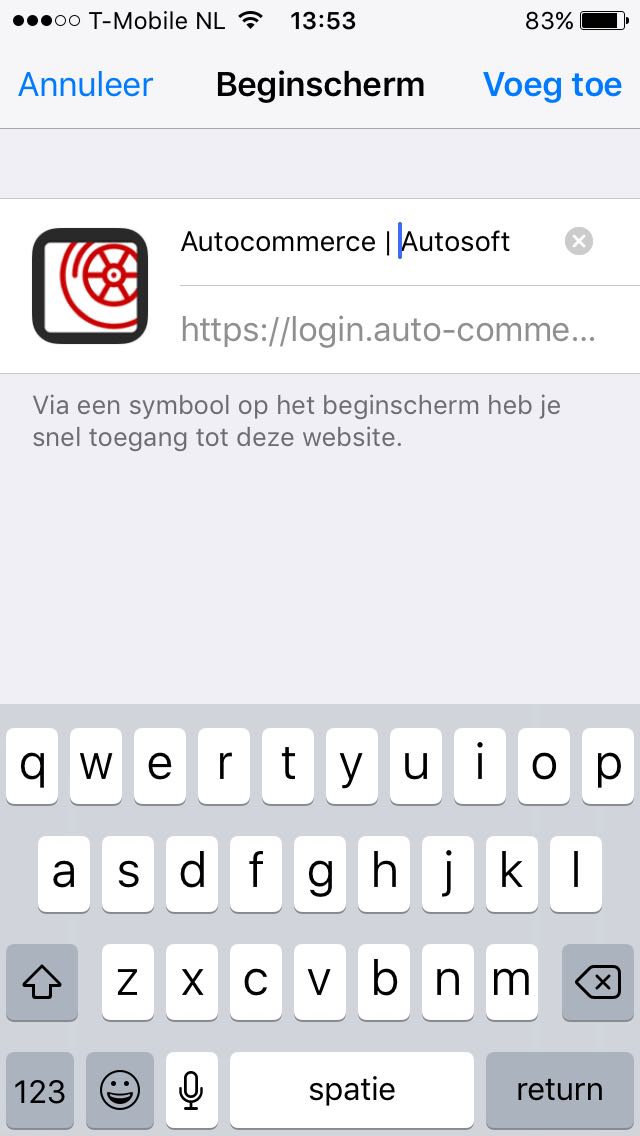 Դյուրանցման կոճակ - iOS - 3