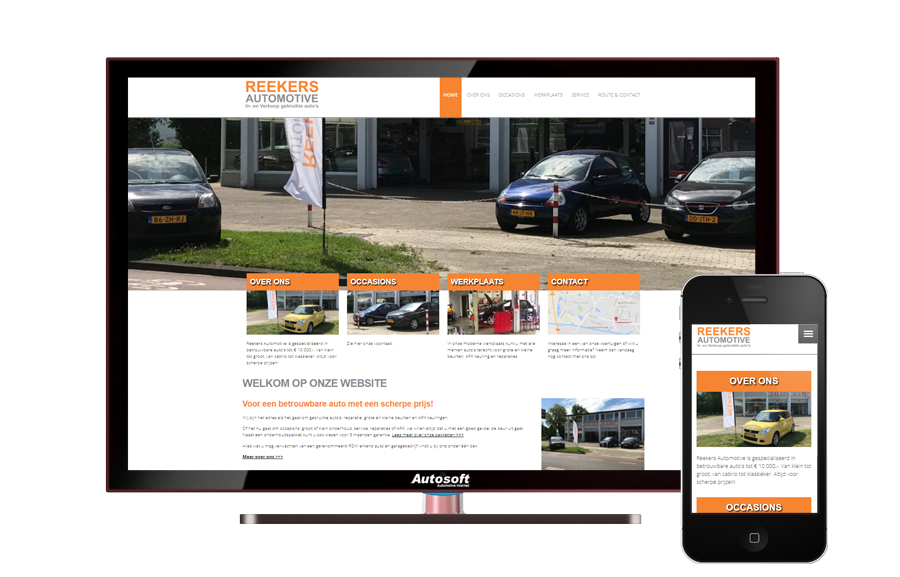 Reekers Automotive - 汽车网站 Business Vanquish
