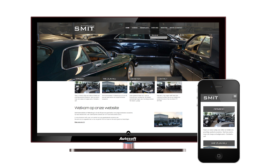Smit Automobilen - AutoWebsite Business Vanquish