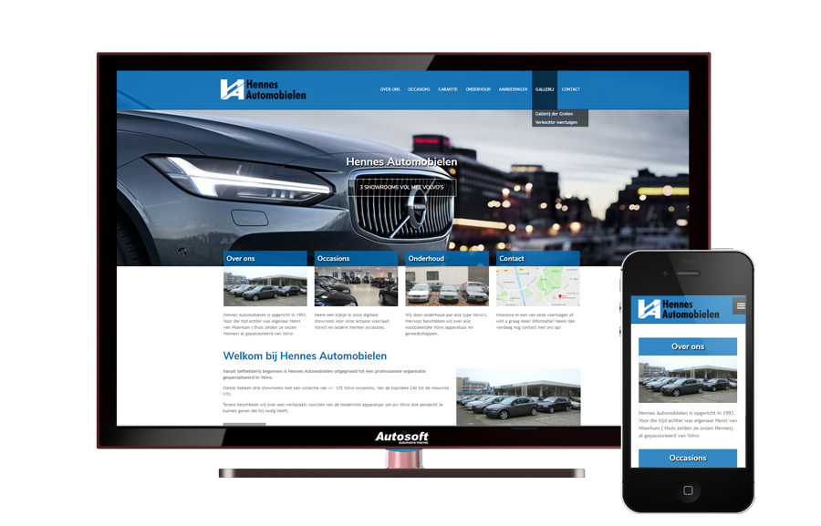 Hennes Automobiles - Situs Web Pro Vanquish