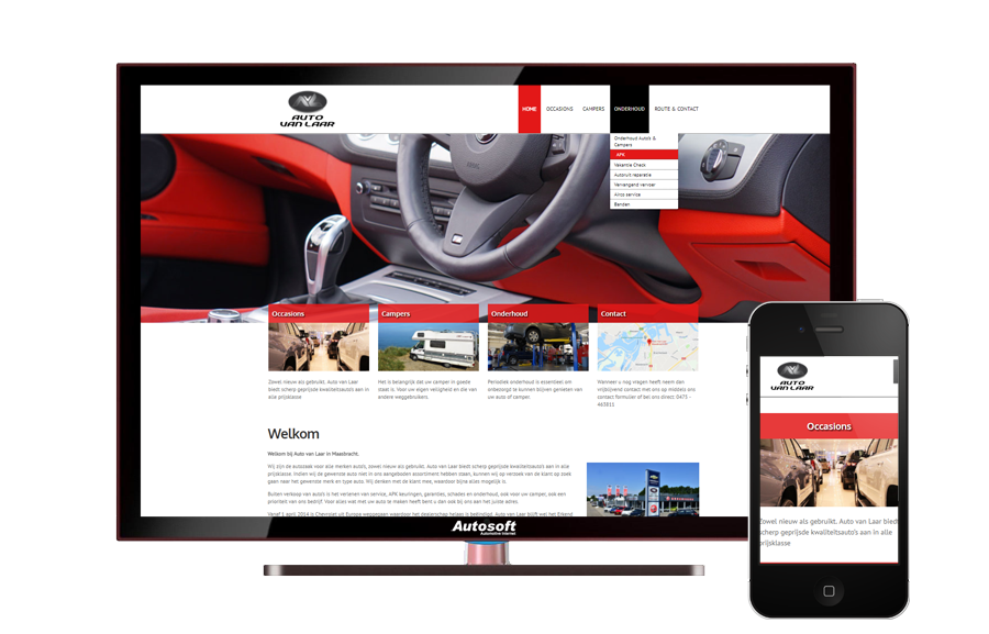 Auto van Laar – AutoWebsite Business Vanquish