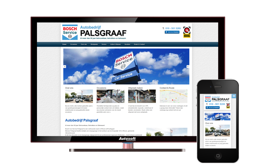Palsgraaf - Sitio web para automóviles Premium Diablo
