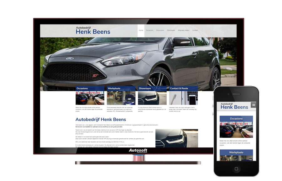 हेंक बीन्स - AutoWebsite Business Vanquish