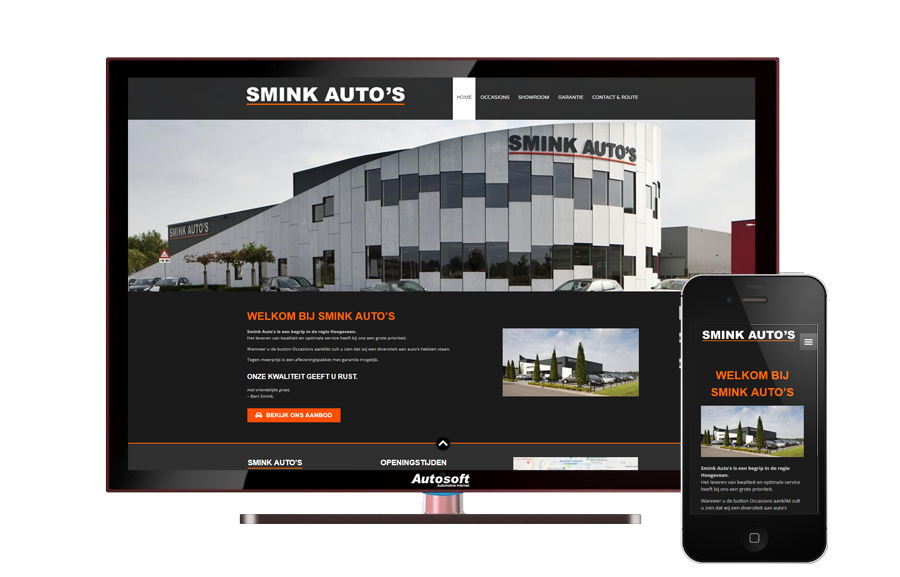 Smink Auto's - AutoWebsite Business Vanquish
