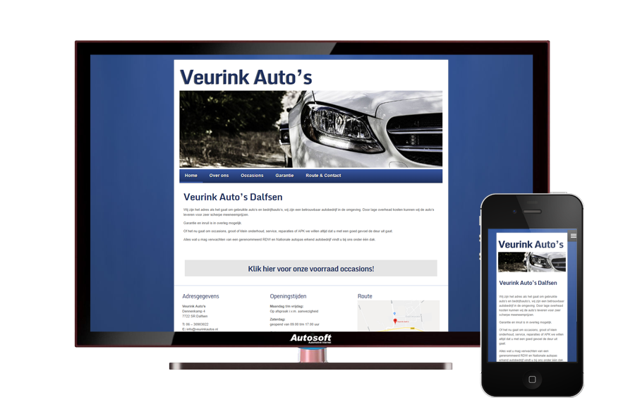 سيارات Veurink - موقع AutoWebsite Basic Diablo
