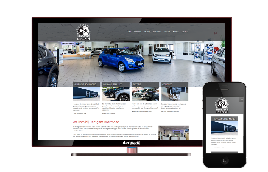 Hensgens Roermond - Car Website Premium Vanquish