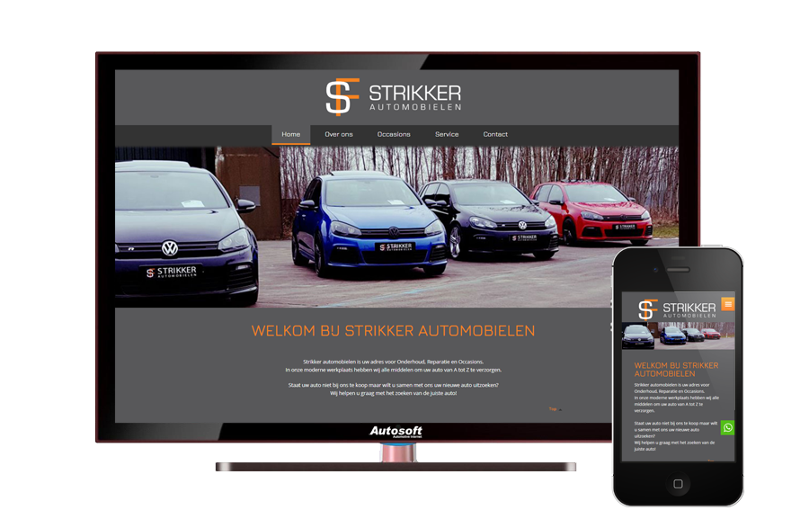 Strikker - AutoWebsite Business Explorer