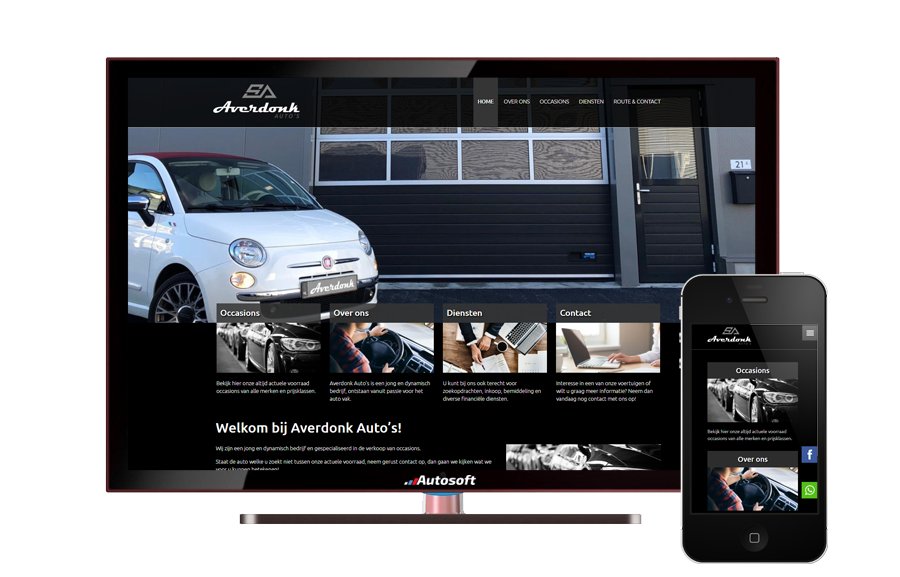 Averdonk - AutoWebsite လုပ်ငန်းအောင်မြင်မှု