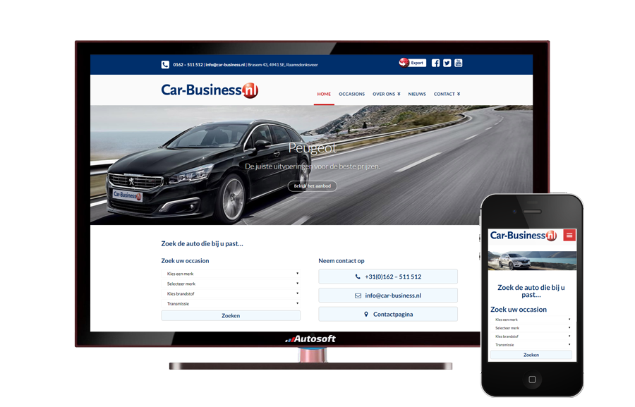 Car-Business.nl - 汽车网站高级浏览器