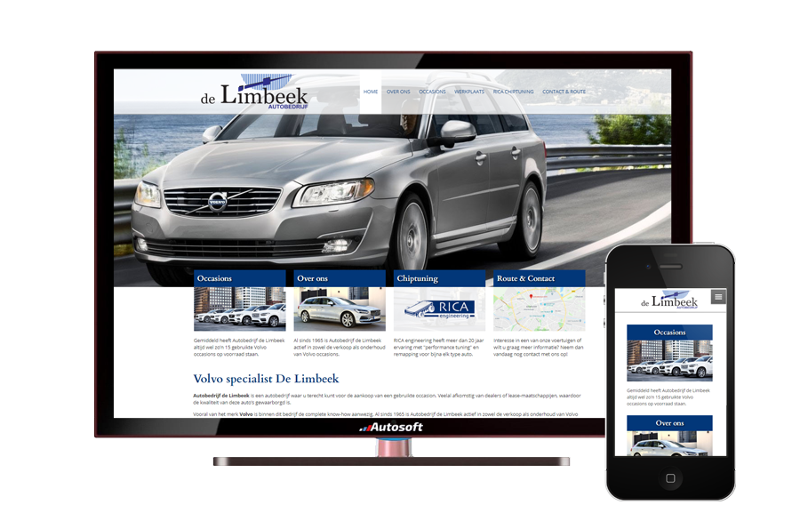 Де Лимбек - AutoWebsite Business Vanquish