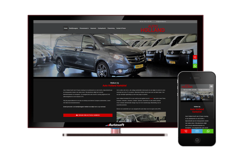 Auto Holland – AutoWebsite Business Matador