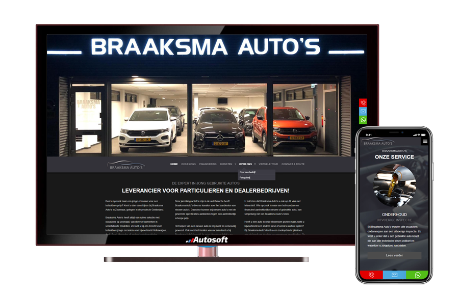 Braaksma - Situs Web Otomatis Pro Matador