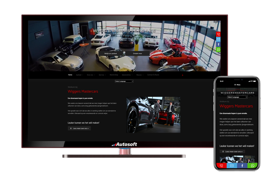 Mastercars Wiggers - AutoWebsite Premium Modena