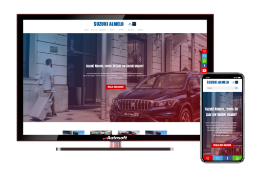 Suzuki Almelo - Anpassning av autowebbplats