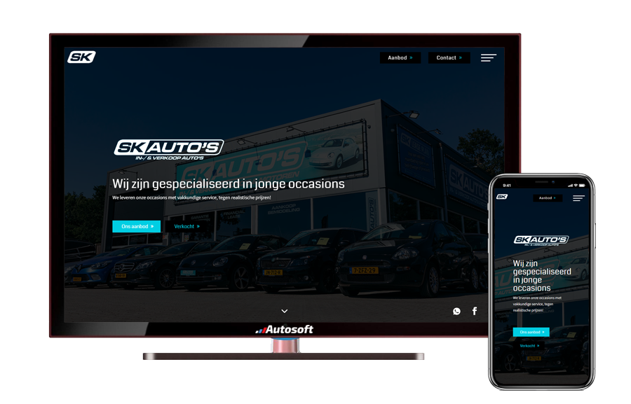 SK Cars - Automatyczne dostosowywanie strony internetowej