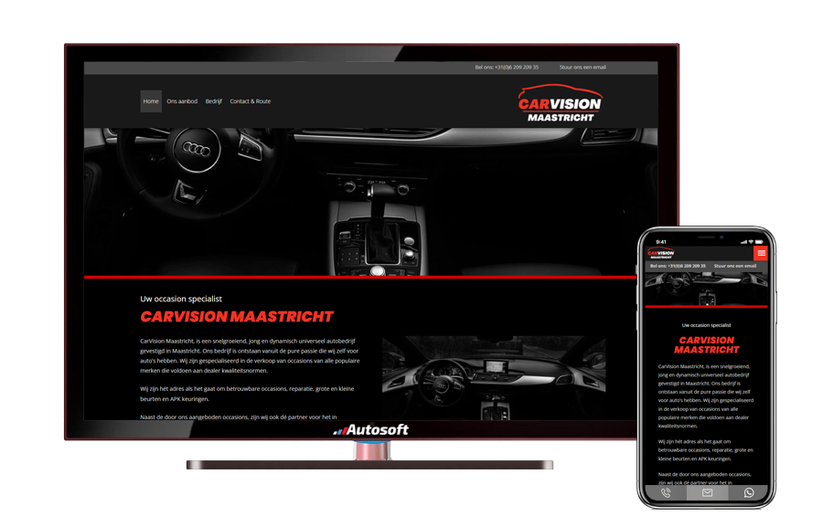 CarVision — AutoWebsite Business Matador