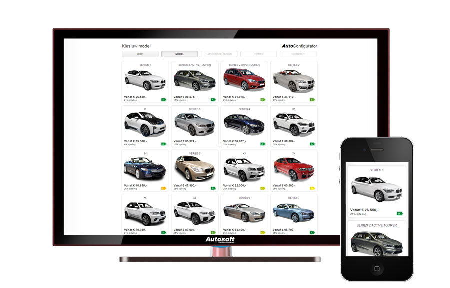 AutoConfigurator - Nieuwe auto's