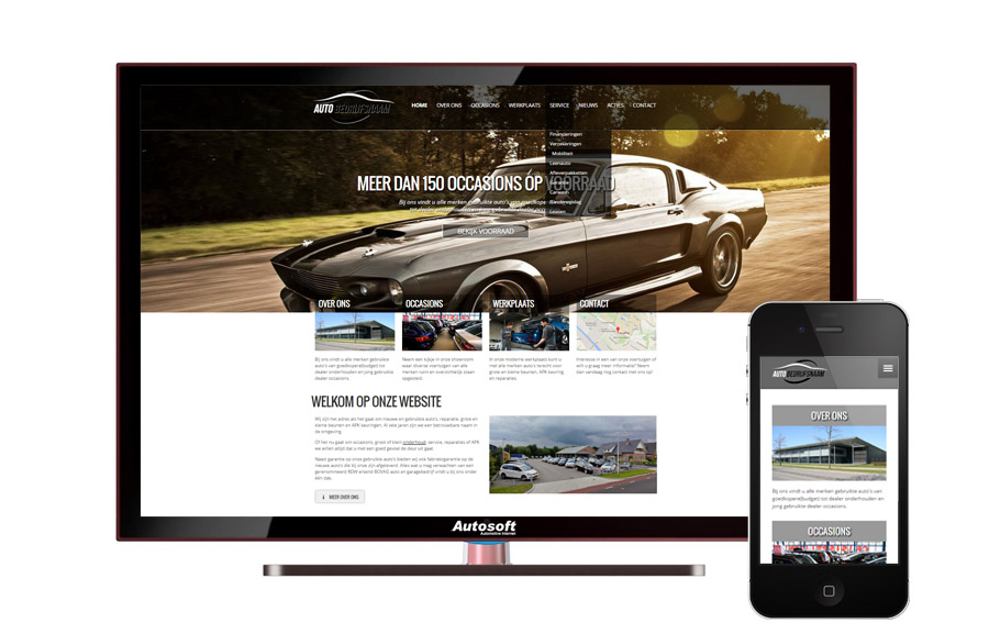AutoWebsite Premium 'Vanquish'