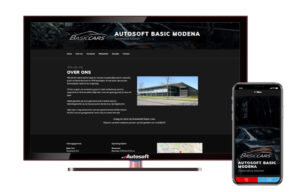 NIEUW AutoWebsite Basic 'Modena'